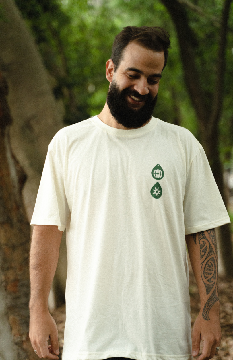 Camiseta Aflora Oversized - Off White