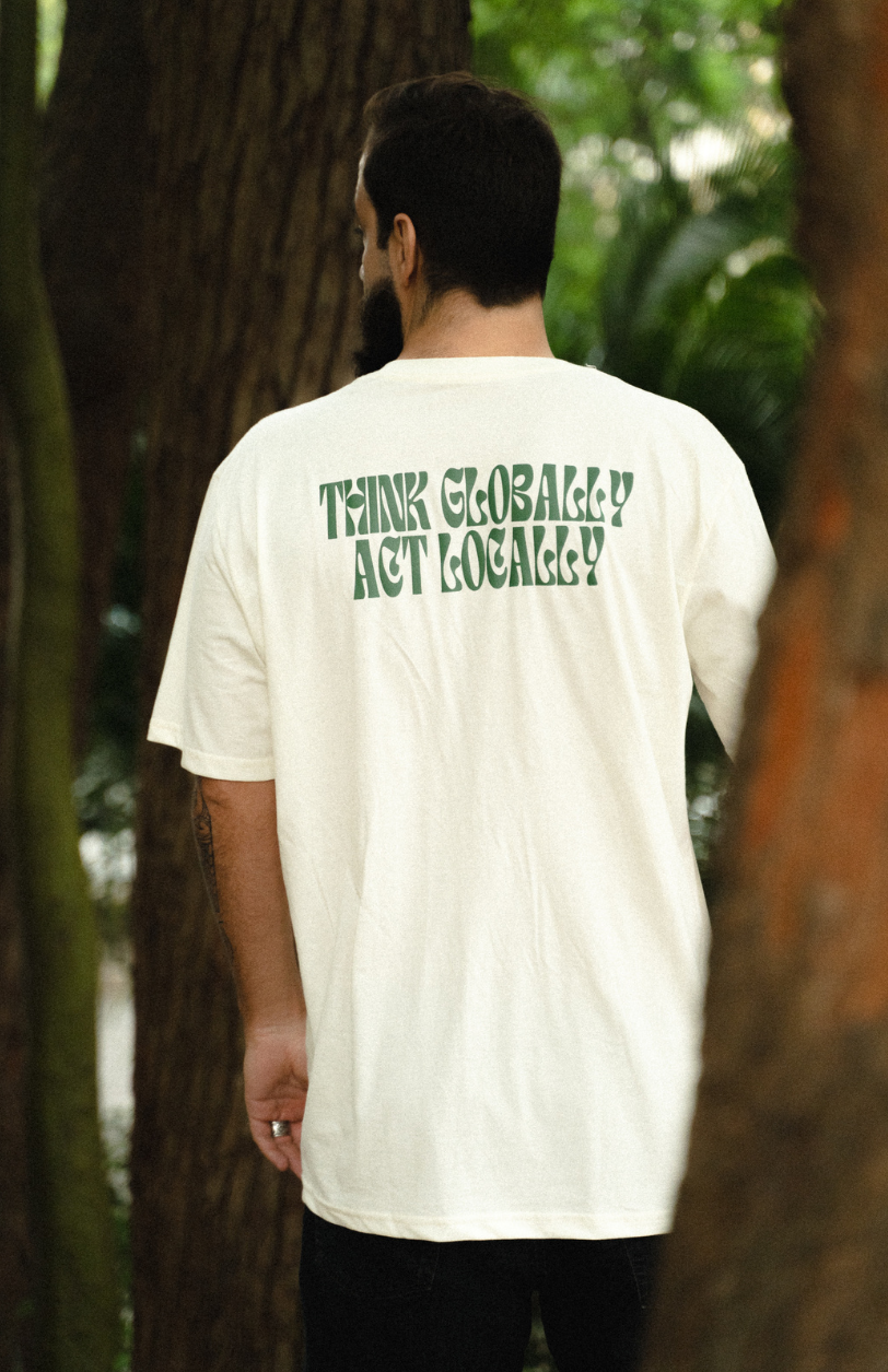 Camiseta Aflora Oversized - Off White
