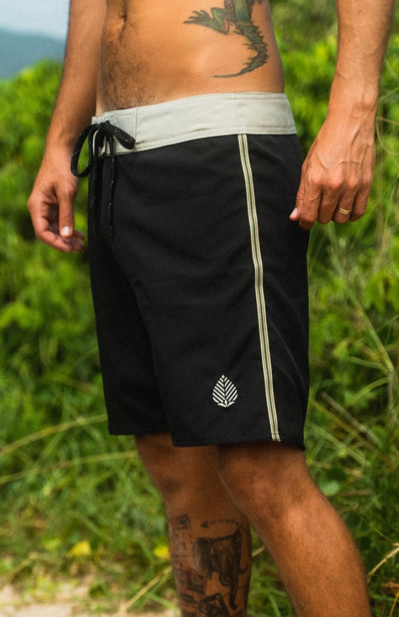 Boardshort Aflora Dreamy 17"- Preto