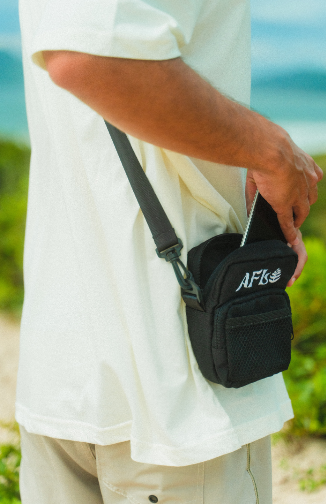 Shoulderbag Aflora - Preta