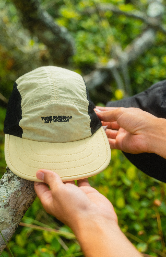 Boné Aflora 5 Panel - Areia