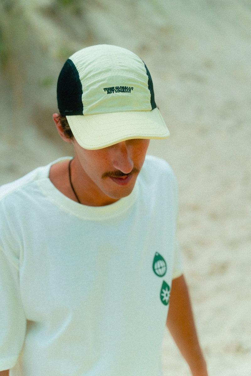 Boné Aflora 5 Panel - Areia