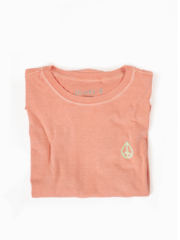 Camiseta Aflora Estonada -Laranja
