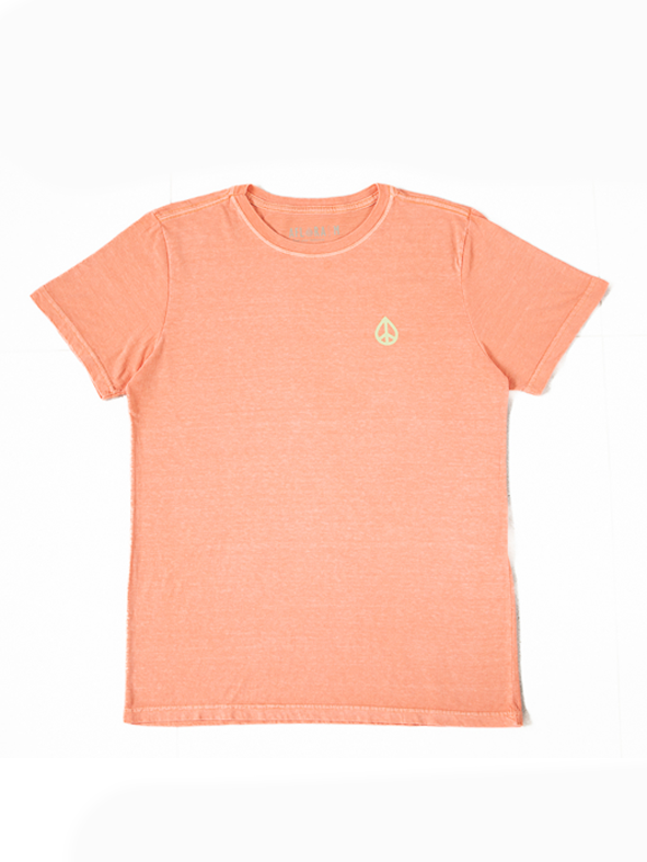 Camiseta Aflora Estonada -Laranja